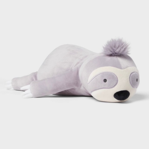 Sloth Weighted Plush Throw Pillow - Pillowfort - Picture 2 of 12